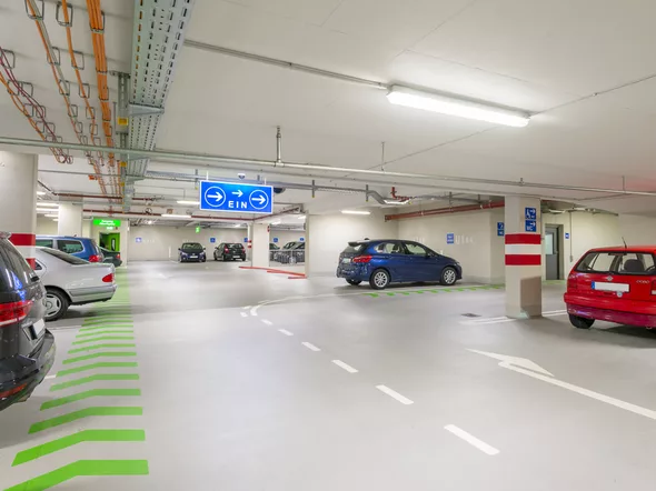 Tiefgarage am Albertsplatz Tiefgarage am Albertsplatz